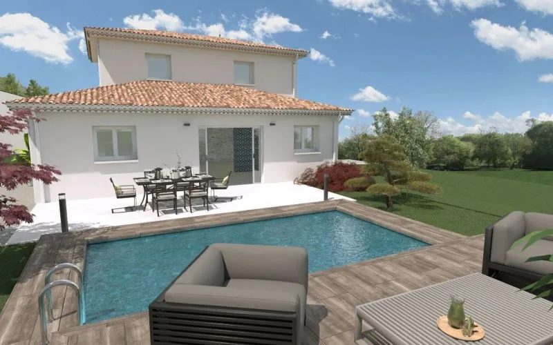Projet de construction d'une maison 126 m² avec terrain à LESCURE-D'ALBIGEOIS (81)
