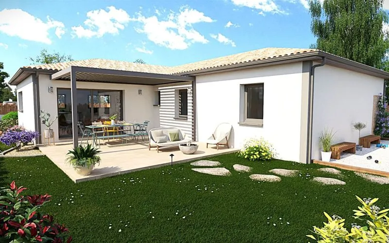 Projet de construction d'une maison 125 m² avec terrain à SERENAC (81)