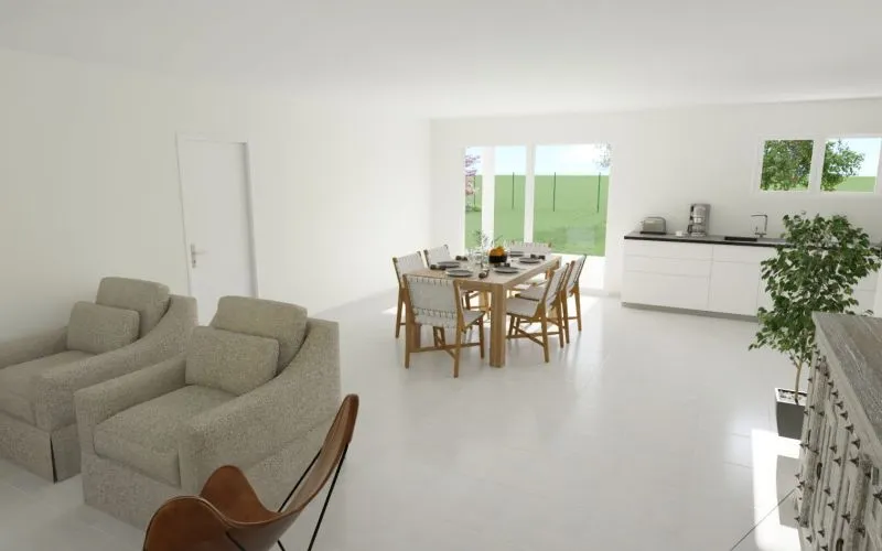 Projet de construction d'une maison 103 m² avec terrain à REVEL (31)